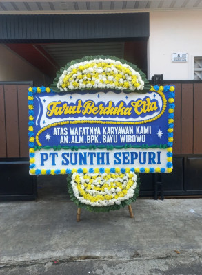 Papan Bunga Duka di Sigela Yef