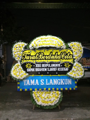 Papan Bunga Duka di Sigela Yef